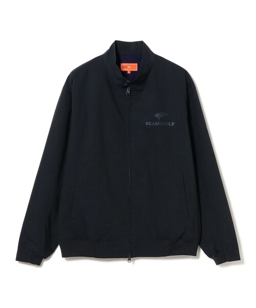 BEAMS GOLF(ビームスゴルフ)の「ORANGE LABEL / 撥水 スタンドカラー スイング ブルゾン【STRETCH】(ブルゾン・メンズ・ブラック/ネイビー/ベージュ・LARGE/X-LARGE/MEDIUM/SMALL)」の21枚目の写真