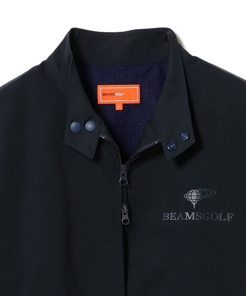 BEAMS GOLF(ビームスゴルフ)の「ORANGE LABEL / 撥水 スタンドカラー スイング ブルゾン【STRETCH】(ブルゾン・メンズ・ブラック/ネイビー/ベージュ・LARGE/X-LARGE/MEDIUM/SMALL)」の22枚目の写真