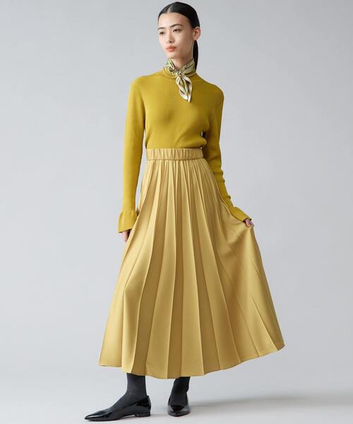 Tiara（ティアラ）の「プリーツスカート（スカート・レディース・ボルドー/ブラウン/マスタード・FREE）」の8枚目の写真