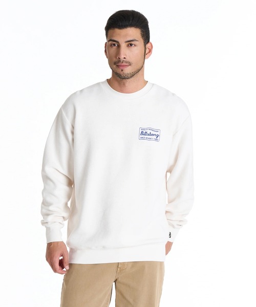 BILLABONG(ビラボン)の「【直営店限定】BILLABONG メンズ REVERSE CREW トレーナー 【2025年秋冬モデル】/ビラボンバックロゴプリントプルオーバーフリーストレーナー(スウェット・メンズ・ブラック/クリーム/グリーン/ブラウン・SMALL/MEDIUM/LARGE/X-LARGE)」の9枚目の写真