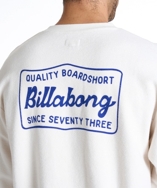BILLABONG(ビラボン)の「【直営店限定】BILLABONG メンズ REVERSE CREW トレーナー 【2025年秋冬モデル】/ビラボンバックロゴプリントプルオーバーフリーストレーナー(スウェット・メンズ・ブラック/クリーム/グリーン/ブラウン・SMALL/MEDIUM/LARGE/X-LARGE)」の11枚目の写真
