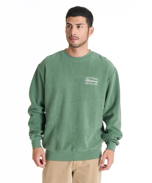 BILLABONG(ビラボン)の「【直営店限定】BILLABONG メンズ REVERSE CREW トレーナー 【2025年秋冬モデル】/ビラボンバックロゴプリントプルオーバーフリーストレーナー(スウェット・メンズ・ブラック/クリーム/グリーン/ブラウン・SMALL/MEDIUM/LARGE/X-LARGE)」の14枚目の写真