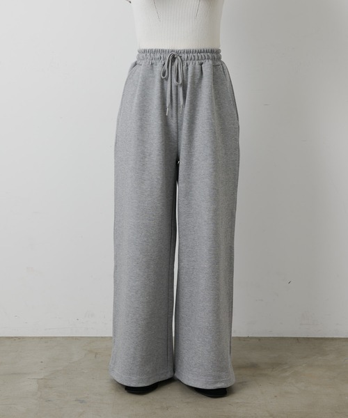 COLONY 2139（コロニートゥーワンスリーナイン）の「ダンボールワイドパンツ（スウェットパンツ・レディース・グレー/ブラック・SMALL/MEDIUM）」の19枚目の写真
