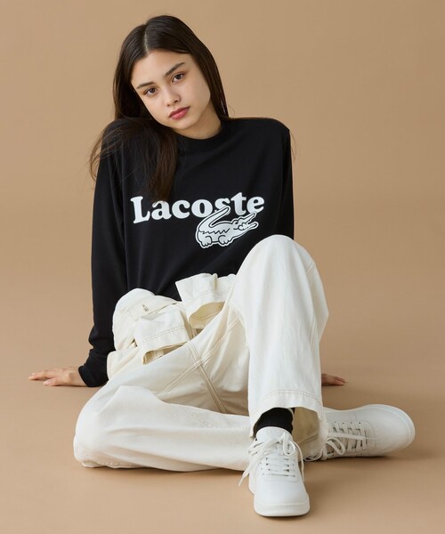 LACOSTE(ラコステ)の「レディース T-CLIP SHIELD 225 1 SFA(スニーカー・レディース・オフホワイト・22.5cm/23.5cm/23.0cm/24.0cm/24.5cm)」の15枚目の写真