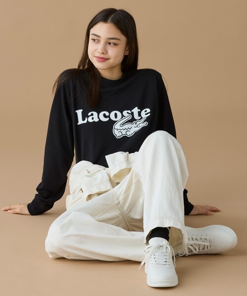 LACOSTE(ラコステ)の「レディース T-CLIP SHIELD 225 1 SFA(スニーカー・レディース・オフホワイト・22.5cm/23.5cm/23.0cm/24.0cm/24.5cm)」の14枚目の写真