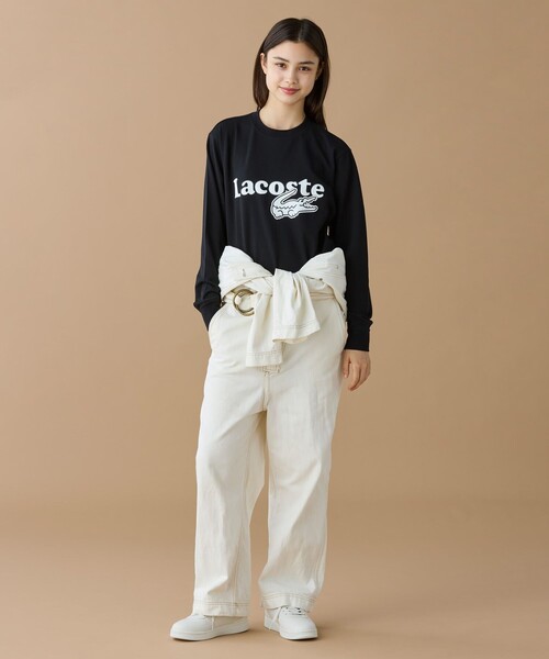 LACOSTE(ラコステ)の「レディース T-CLIP SHIELD 225 1 SFA(スニーカー・レディース・オフホワイト・22.5cm/23.5cm/23.0cm/24.0cm/24.5cm)」の13枚目の写真