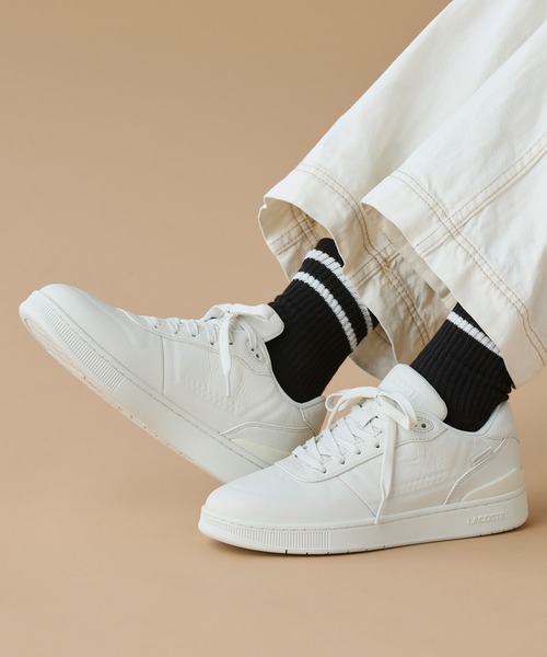 LACOSTE(ラコステ)の「レディース T-CLIP SHIELD 225 1 SFA(スニーカー・レディース・オフホワイト・22.5cm/23.5cm/23.0cm/24.0cm/24.5cm)」の2枚目の写真