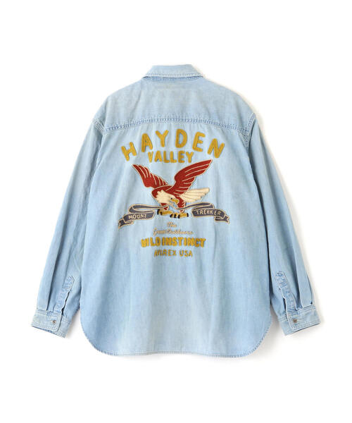 AVIREX(アヴィレックス)の「《取扱店限定アイテム》EMB DENIM SHIRT "HAYDEN VALLEY(シャツ/ブラウス・レディース・その他6/その他35・F)」の8枚目の写真