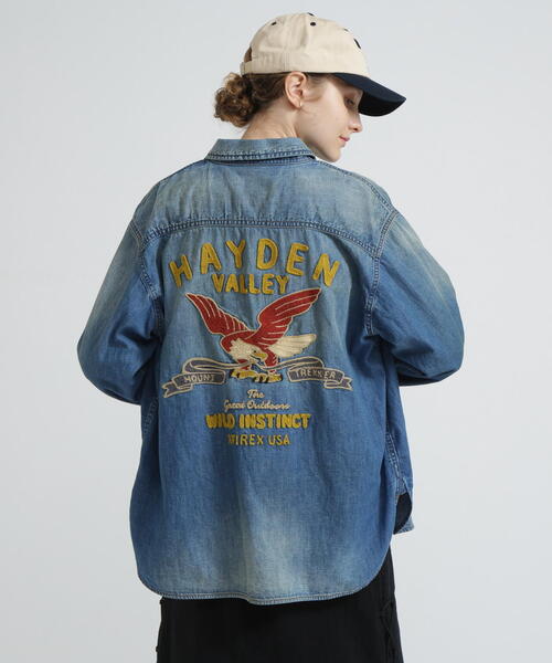 AVIREX(アヴィレックス)の「《取扱店限定アイテム》EMB DENIM SHIRT "HAYDEN VALLEY(シャツ/ブラウス・レディース・その他6/その他35・F)」の11枚目の写真