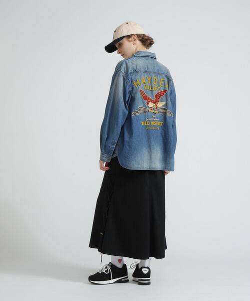 AVIREX(アヴィレックス)の「《取扱店限定アイテム》EMB DENIM SHIRT "HAYDEN VALLEY(シャツ/ブラウス・レディース・その他6/その他35・F)」の12枚目の写真