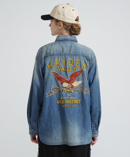 AVIREX(アヴィレックス)の「《取扱店限定アイテム》EMB DENIM SHIRT "HAYDEN VALLEY(シャツ/ブラウス・レディース・その他6/その他35・F)」の15枚目の写真