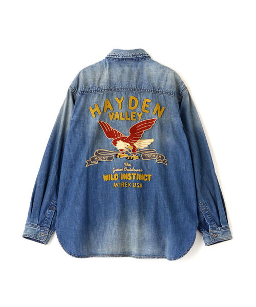 AVIREX(アヴィレックス)の「《取扱店限定アイテム》EMB DENIM SHIRT "HAYDEN VALLEY(シャツ/ブラウス・レディース・その他6/その他35・F)」の19枚目の写真