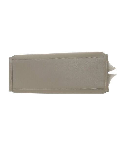 Green　Parks（グリーンパークス）の「・KOSSORECO バイカラーA4トート（トートバッグ・レディース・カーキ/グレイッシュベージュ/チャコールグレー・FREE）」の22枚目の写真