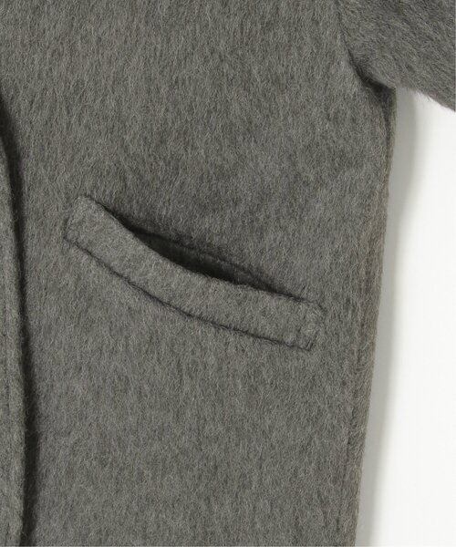 VENCEEXCHANGE（ヴァンスエクスチェンジ）の「シャギーテーラージャケット（テーラードジャケット・レディース・ブラウン/チャコール/オフホワイト・FREE）」の18枚目の写真