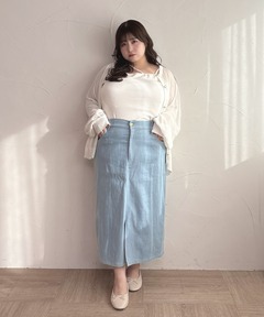 セール】DAMASK KNIT JACQUARD SKIRT（スカート）｜Ameri