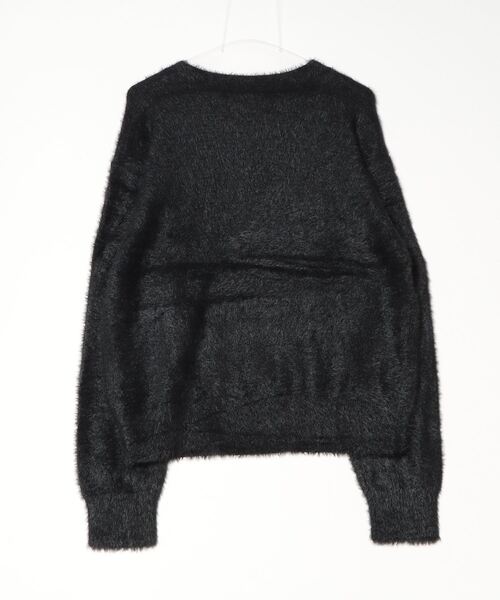 Lee（リー）の「LEE / LOGO KNIT / LT7232（ニット/セーター・レディース・ブラック/グレー/オフホワイト/ブルー・LARGE）」の5枚目の写真