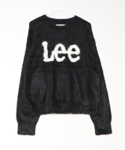 Lee（リー）の「LEE / LOGO KNIT / LT7232（ニット/セーター・レディース・ブラック/グレー/オフホワイト/ブルー・LARGE）」の6枚目の写真