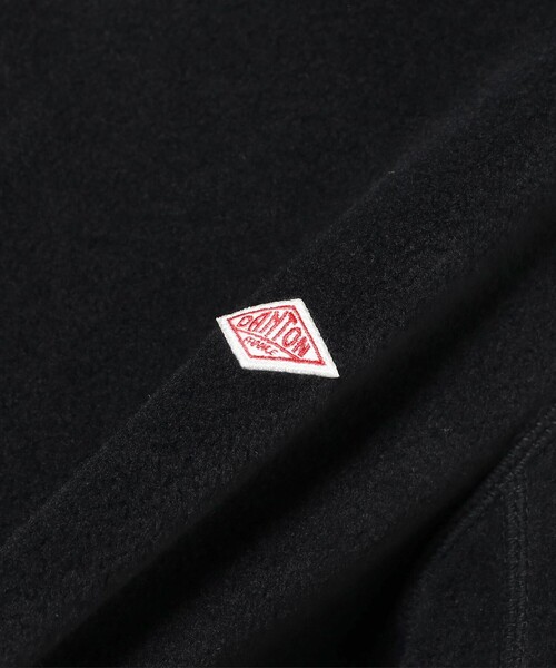 DANTON（ダントン）の「DANTON / メンズ フリース カラーレス ジャケット / JD-8939（ノーカラージャケット・メンズ・ブラック/カーキ/チャコールグレー・S/M/L/XL）」の12枚目の写真