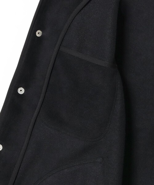 DANTON / メンズ フリース カラーレス ジャケット / JD-8939（ノー