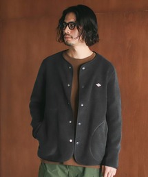 DANTON メンズフリース ノーカラージャケット 美品 DANTON|ダントン(メンズ)のノーカラージャケット通販 - ZOZOTOWN