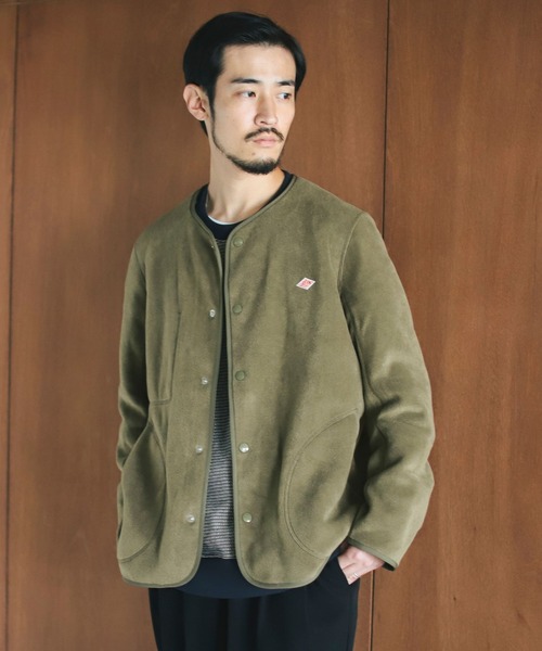 DANTON メンズフリース ノーカラージャケット 美品 楽天市場】ダントン フリース ノーカラージャケットの通販