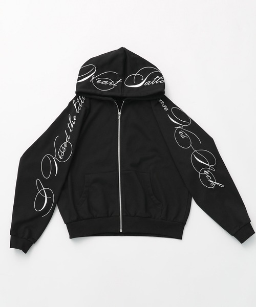 Heart Tattoo（ハートタトゥー）の「arm embroidery sweat hoodie