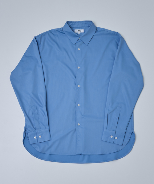 AH ABAHOUSE（エーエイチアバハウス）の「LOOSE FIT LONG SLEEVE SHIRT / ルーズフィット ロングスリーブシャツ（シャツ/ブラウス・メンズ・ホワイト/チャコールグレー/ブラック/ネイビー/ブルー・46/48/44）」の13枚目の写真