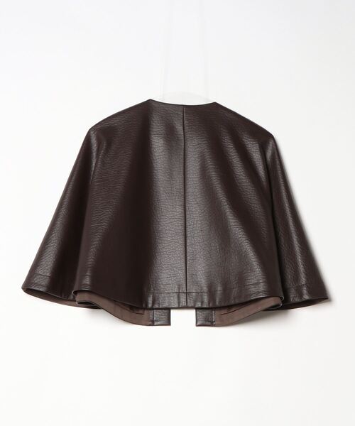 column レザージャケット セール】COLUMN / レザーライク ケープ ジャケット（その他アウター