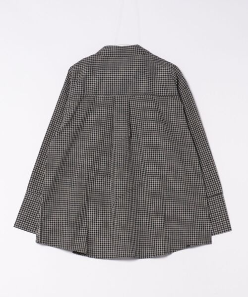 gossara（ゴサラ）の「【程よいオーバーサイズ】チェックビックカフスシャツ（シャツ/ブラウス・レディース・ブラウン/アイボリー/ブラック・FREE）」の17枚目の写真