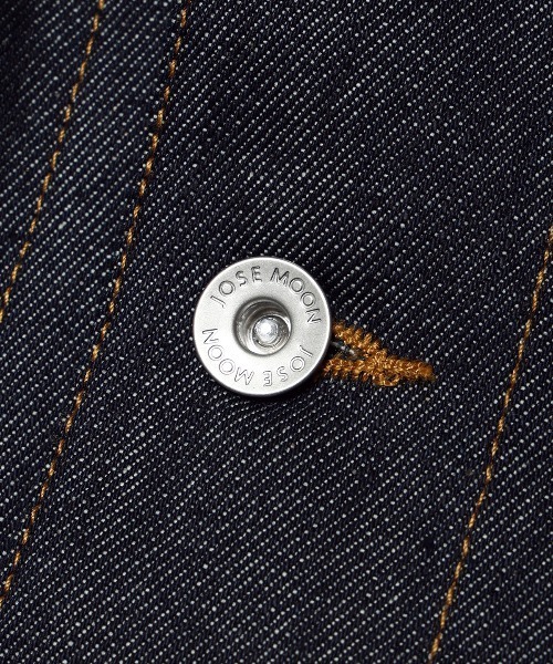 JOSE MOON(ジョゼムーン)の「CROP DENIM JACKET/クロップデニムジャケット(デニムジャケット・レディース・ブルー/ブラック/インディゴブルー・FREE)」の6枚目の写真