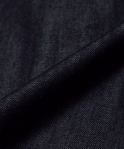 JOSE MOON(ジョゼムーン)の「CROP DENIM JACKET/クロップデニムジャケット(デニムジャケット・レディース・ブルー/ブラック/インディゴブルー・FREE)」の4枚目の写真