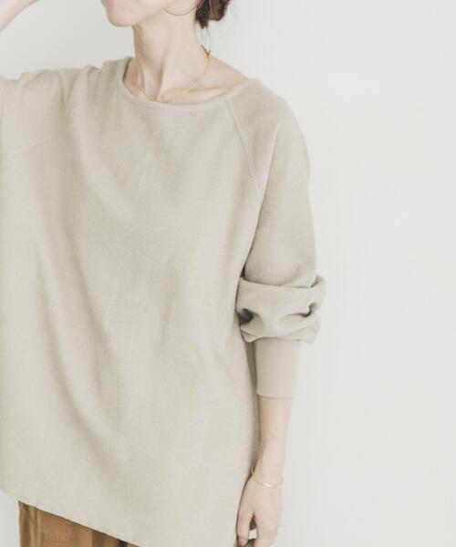 新品　ガリャルダガランテ　ダンボールプルオーバー　カットソー　長袖　白 セール】インレーダンボールプルオーバー（Tシャツ/カットソー