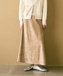 Eco suede easy skirt / エコスエードイージースカート