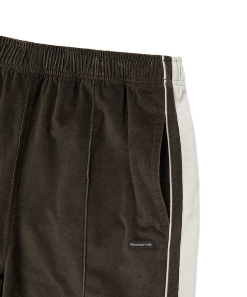 thisisneverthat(ディスイズネバーザット)の「Velvet Track Pant(その他パンツ・メンズ・ブルー/ブラウン・L/M/S/XL)」の5枚目の写真