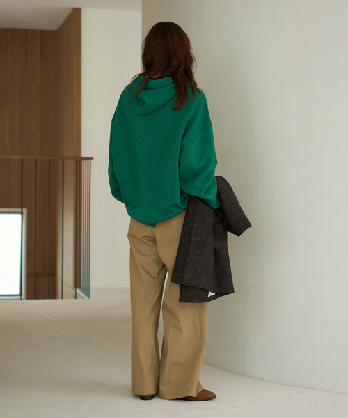 plage（プラージュ）の「T/C wide chinos パンツ（チノパンツ・レディース・ベージュ/ホワイト・34/36/38）」の13枚目の写真