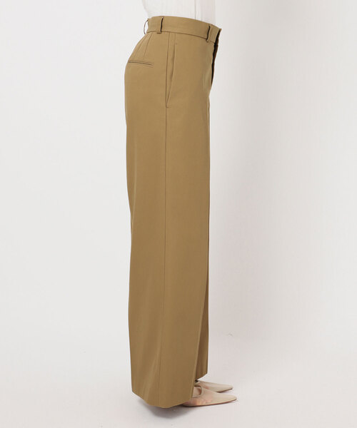 plage（プラージュ）の「T/C wide chinos パンツ（チノパンツ・レディース・ベージュ/ホワイト・34/36/38）」の21枚目の写真
