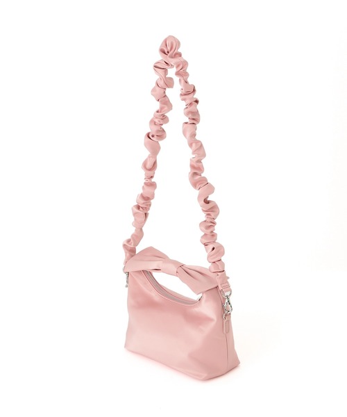 JILL by JILL STUART(ジルバイジルスチュアート)の「◇リボンハンドルサテンバッグ(ハンドバッグ・レディース・ブラック/ピンク・FREE)」の18枚目の写真