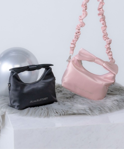 セール】◇リボンハンドルサテンバッグ（ハンドバッグ）｜JILL by JILL