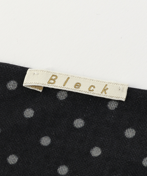 EDIFICE（エディフィス）の「BLECK(ブレック) 別注 dot reversible スカーフ（バンダナ/スカーフ・メンズ・ブラック/マスタード/コバルトブルー・FREE）」の10枚目の写真
