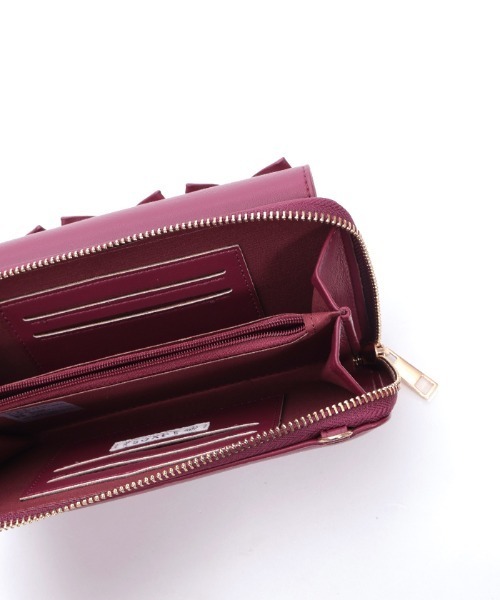 axes femme（アクシーズファム）の「リボンキルトヨコ型ショルダー（ショルダーバッグ・レディース・ワイン/ブラック・FREE）」の17枚目の写真