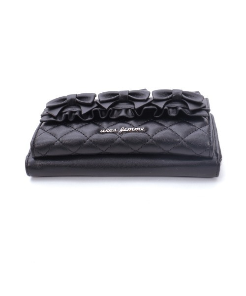 axes femme（アクシーズファム）の「リボンキルトヨコ型ショルダー（ショルダーバッグ・レディース・ワイン/ブラック・FREE）」の20枚目の写真