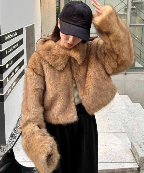 本日限定価格★Kastane ファーショートコート ファーショートコート（その他アウター）｜Kastane（カスタネ）の