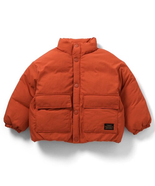 BREEZE(브리즈)의 「【씻을 수 있는】스탠드 칼라 안솜 재킷_주니어 대응(다운 재킷/코트)」｜상세 화상