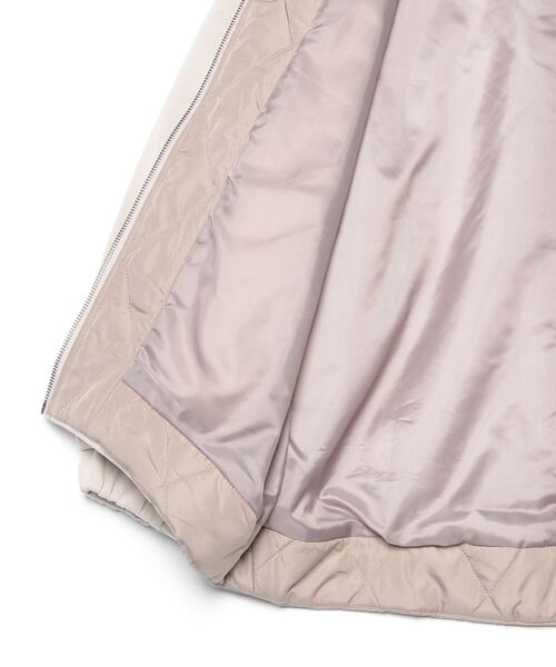 ROSE BUD(ローズバッド)の「LIGHT DOCKING JACKET(その他アウター・レディース・ベージュ/ブラック・ONE SIZE)」の3枚目の写真