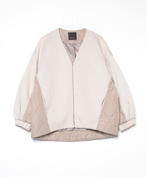 ROSE BUD(ローズバッド)の「LIGHT DOCKING JACKET(その他アウター・レディース・ベージュ/ブラック・ONE SIZE)」の20枚目の写真