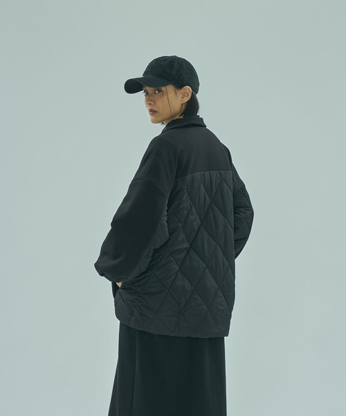 ROSE BUD(ローズバッド)の「LIGHT DOCKING JACKET(その他アウター・レディース・ベージュ/ブラック・ONE SIZE)」の15枚目の写真