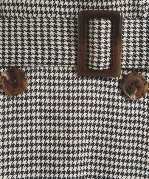 ITS'DEMO（イッツデモ）の「【手洗い可】チェック柄ジャンスカ（ワンピース・レディース・ダークブラウン系1/ブラック系1/グレー系1・00）」の13枚目の写真