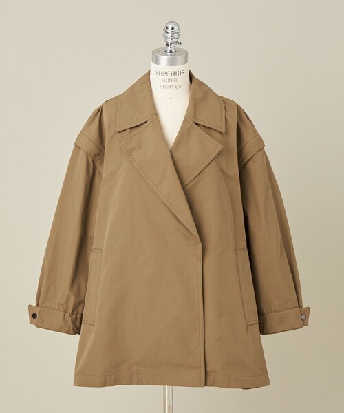 conte＞ ミリタリー 2WAY ショートコート（その他アウター）｜conte