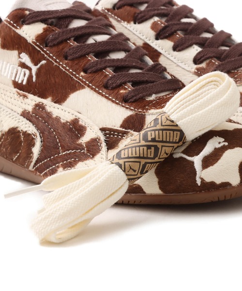 PUMA(プーマ)の「PUMA SPEEDCAT COW WMNS / プーマ スピードキャット カウ ウィメンズ(スニーカー・レディース・ブラウン・22.5cm/23.5cm/23.0cm/24.0cm/24.5cm/25.0cm)」の4枚目の写真