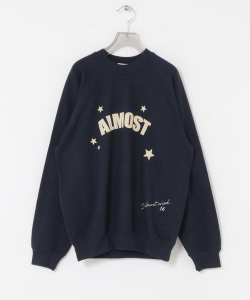 URBAN RESEARCH（アーバンリサーチ）の「Teya　Almost Sweat（スウェット・レディース・ネイビー/レッド・MEDIUM/SMALL）」の2枚目の写真